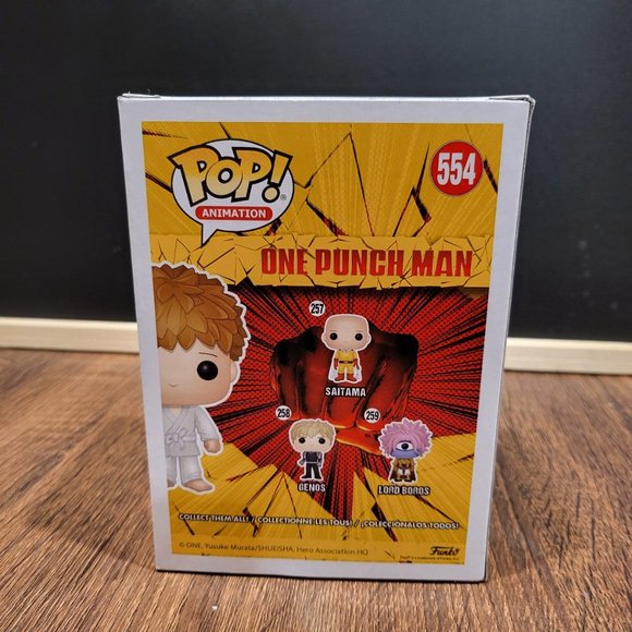One Punch Man Saitama at Marial Arts Tournament Hot Topic Exclusive Funko Pop - Picture 3 of 9